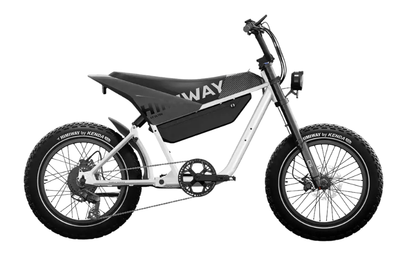 Electric bike with 'Highway' branding on a transparent background