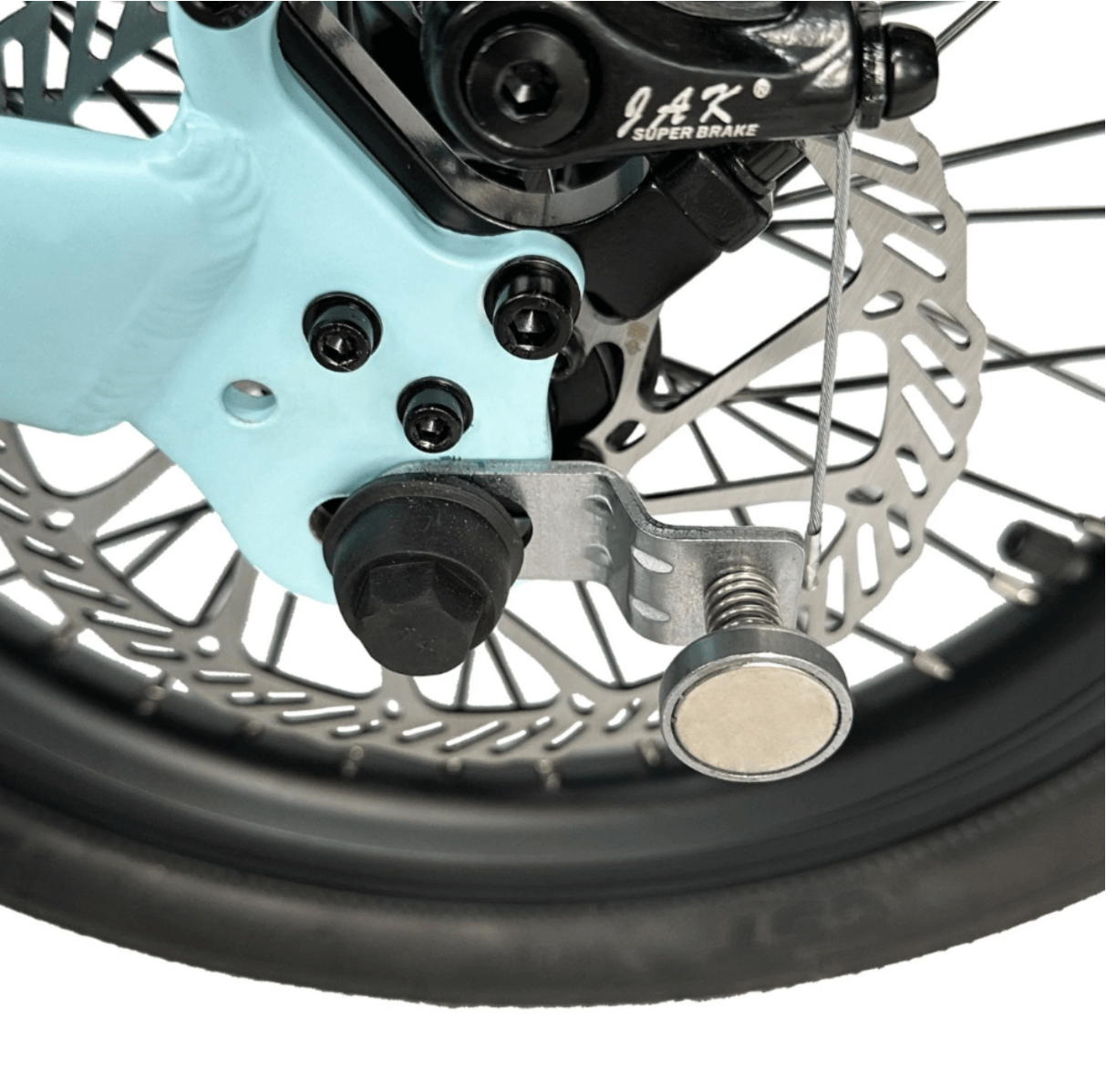 Qualisports Nemo Beach Cruiser Folding Cruiser Electric Bike