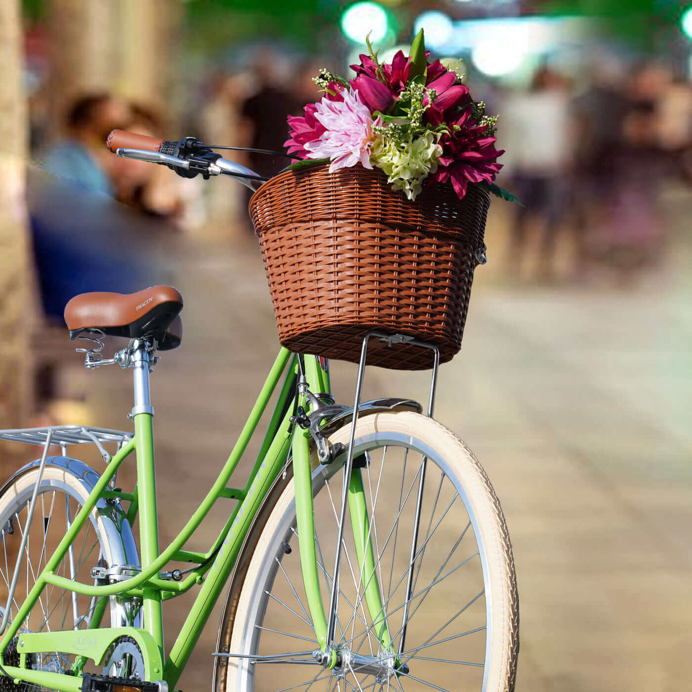 Tracer Bike Basket Handlebar Bike Waterproof Bicycle Basket