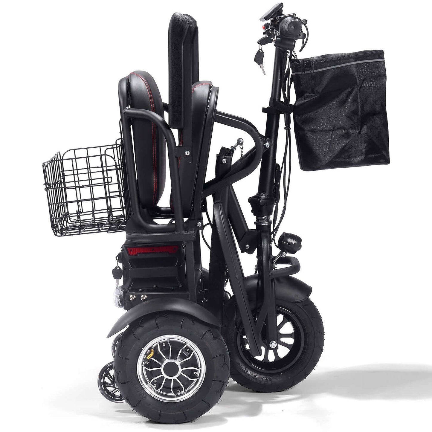MotoTec Folding Mobility 48V 1000W Dual Motor Electric Trike