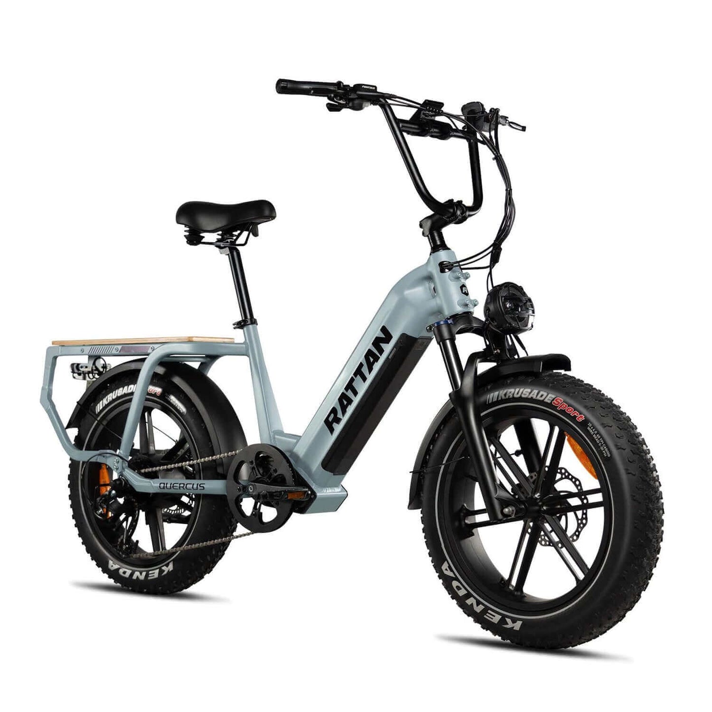 Rattan Quercus Fat Tire Cargo Electric Bike
