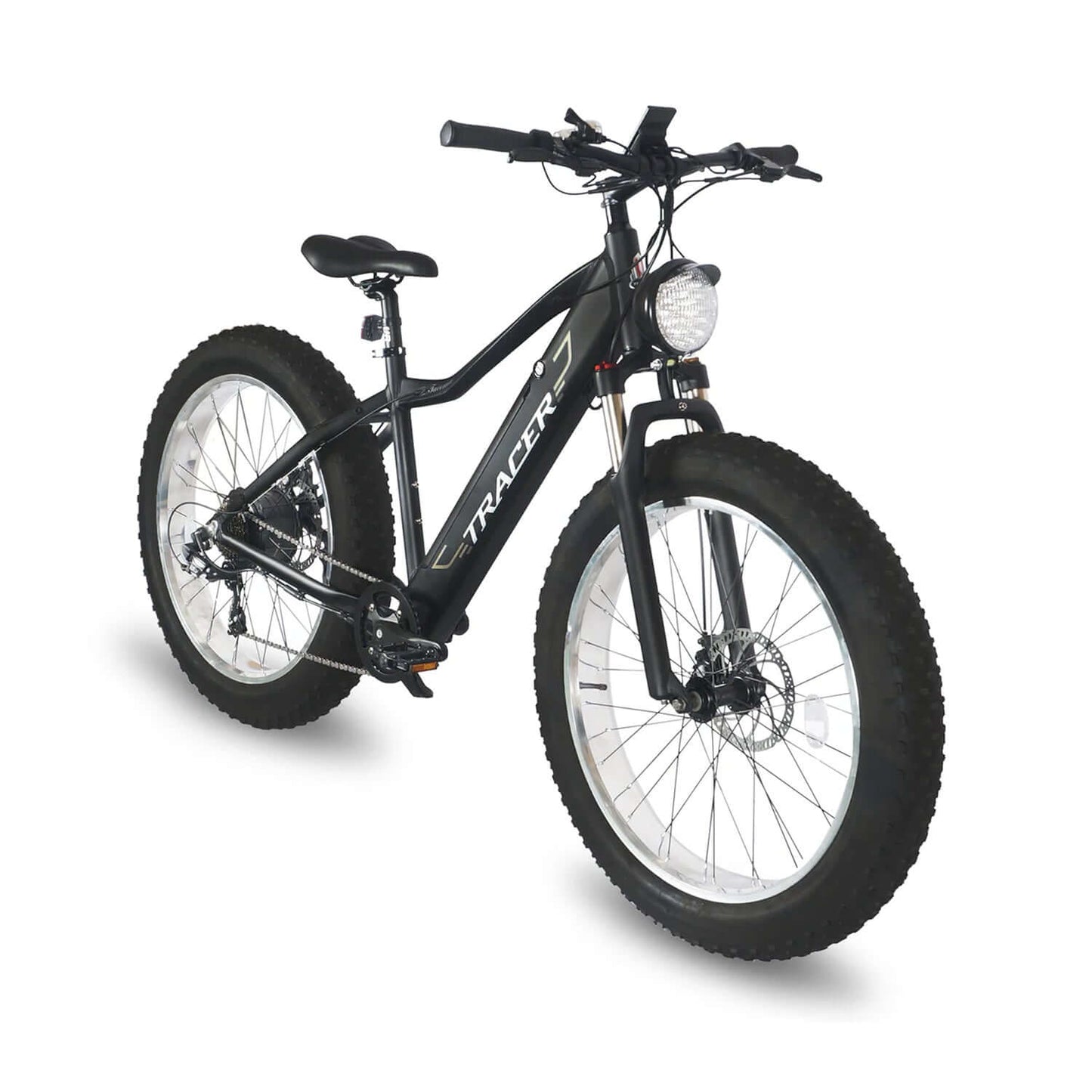 Tracer Tacoma Dual Suspensions Fat Tire Electric Bike with robust design and modern features.