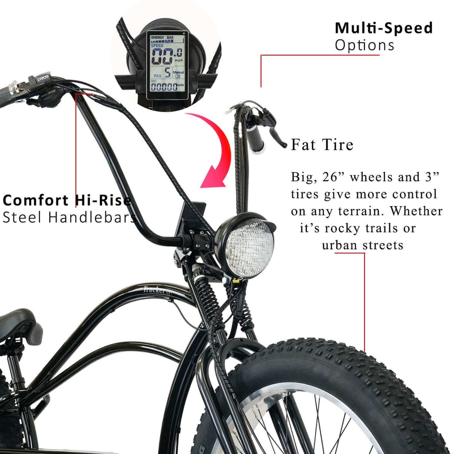 Tracer Tracker DS7 Electric Bike