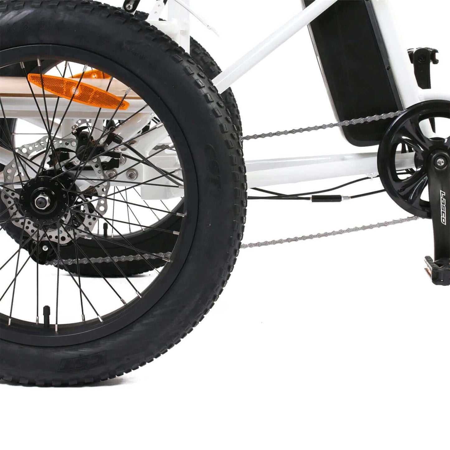 Ebike - Eunorau New-Trike 48V 500W Folding Cargo Electric Tricycle