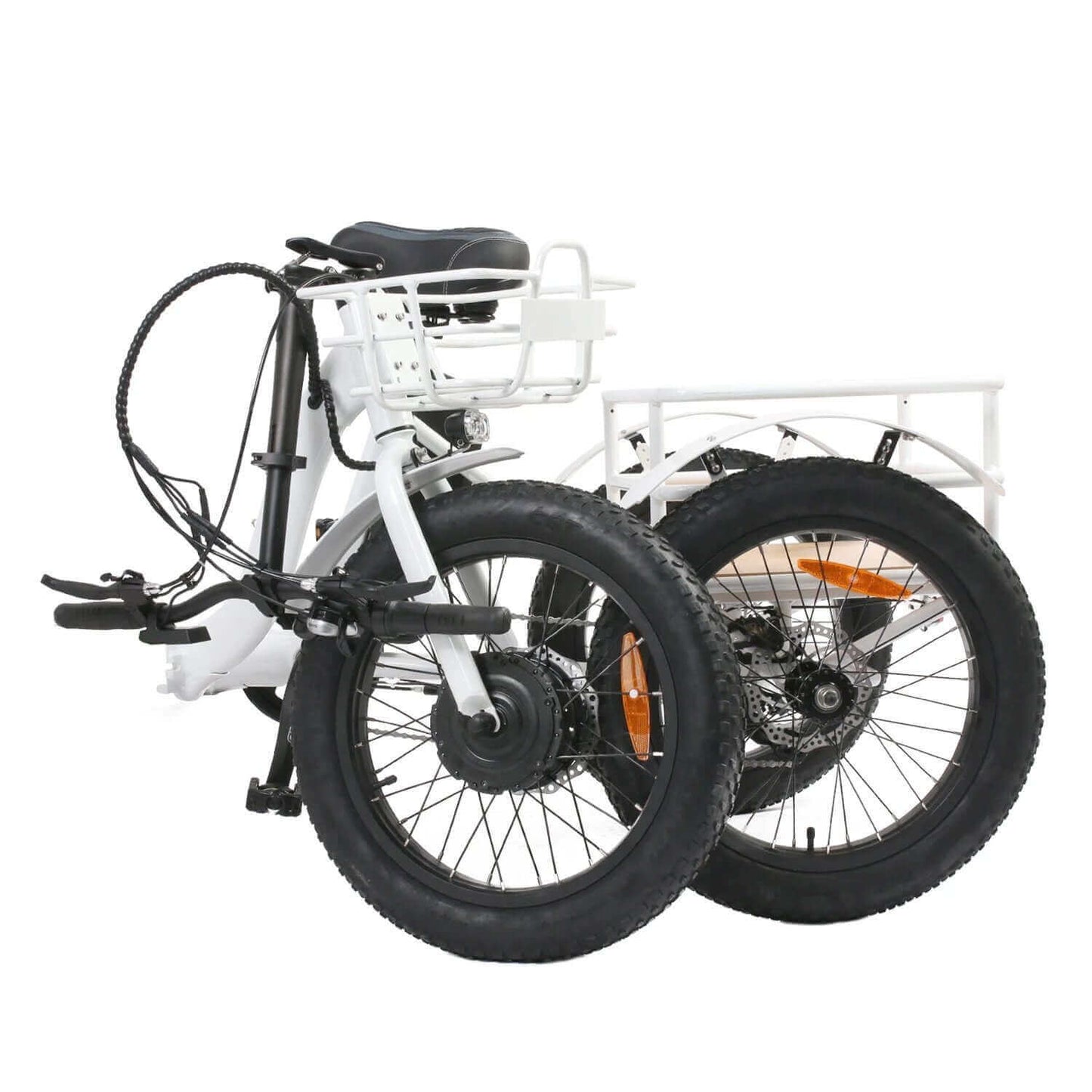 Ebike - Eunorau New-Trike 48V 500W Folding Cargo Electric Tricycle
