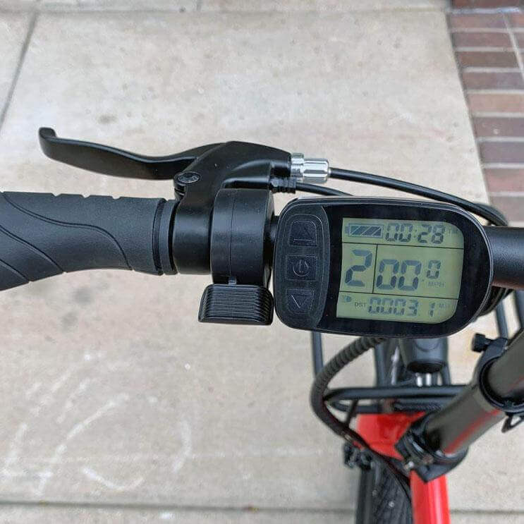 Ebike - Qualisports Dolphin 36V 350W Folding Beach Cruiser Electric Bike
