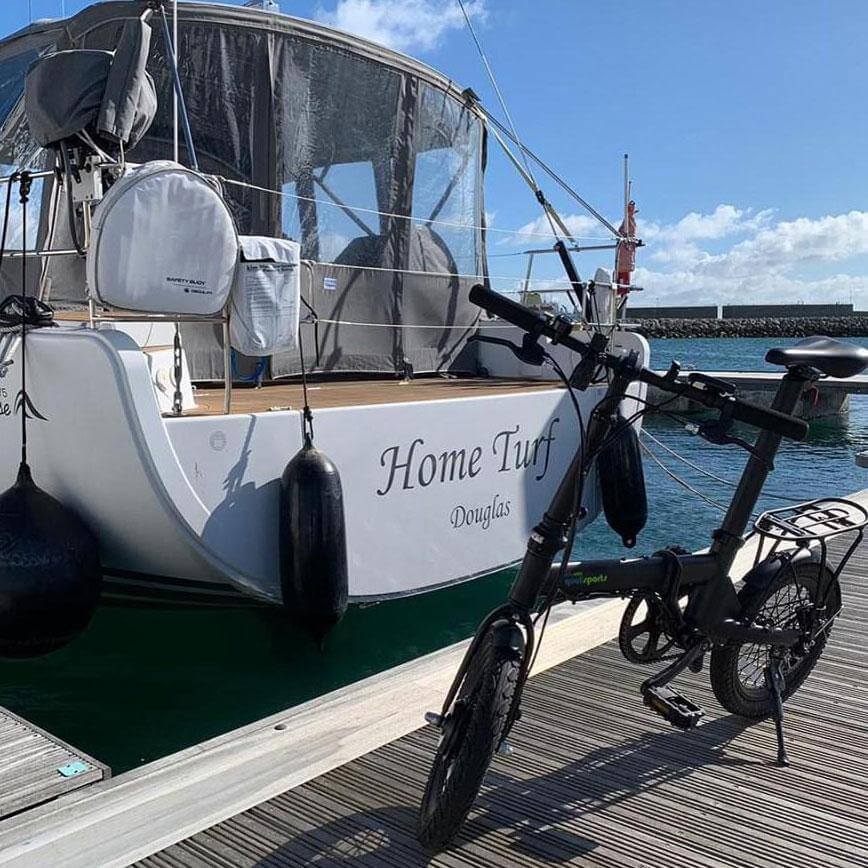 Ebike - Qualisports Nemo 36V 250W Folding Cruiser Electric Bike