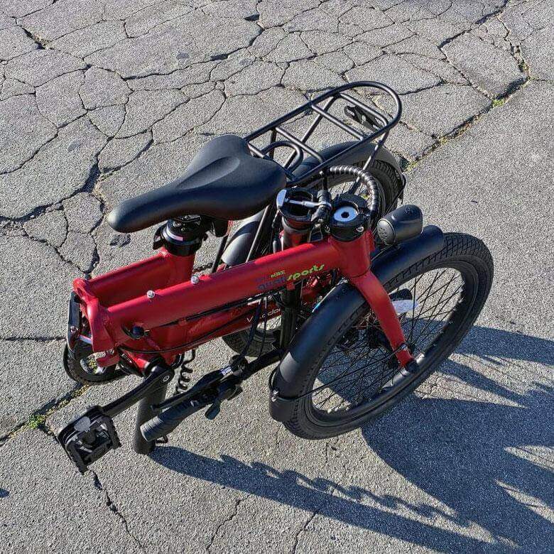 Ebike - Qualisports Volador 36V 350W Lightweight Folding Electric Bike