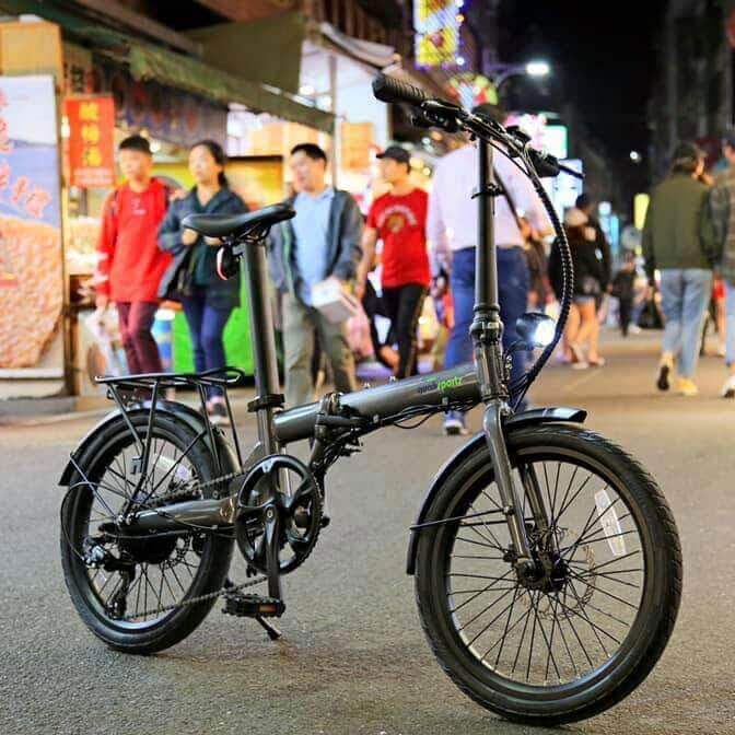 Ebike - Qualisports Volador 36V 350W Lightweight Folding Electric Bike