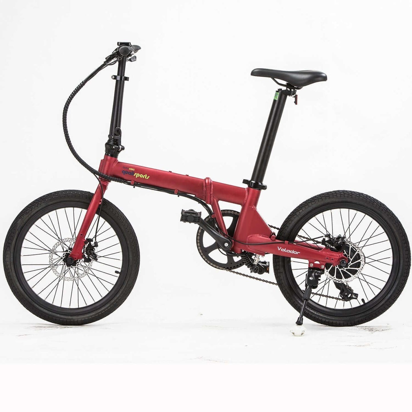 Ebike - Qualisports Volador 36V 350W Lightweight Folding Electric Bike
