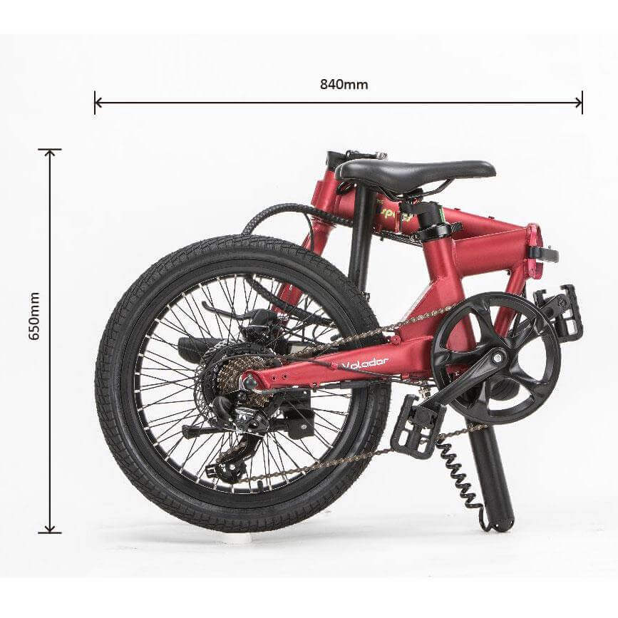 Ebike - Qualisports Volador 36V 350W Lightweight Folding Electric Bike