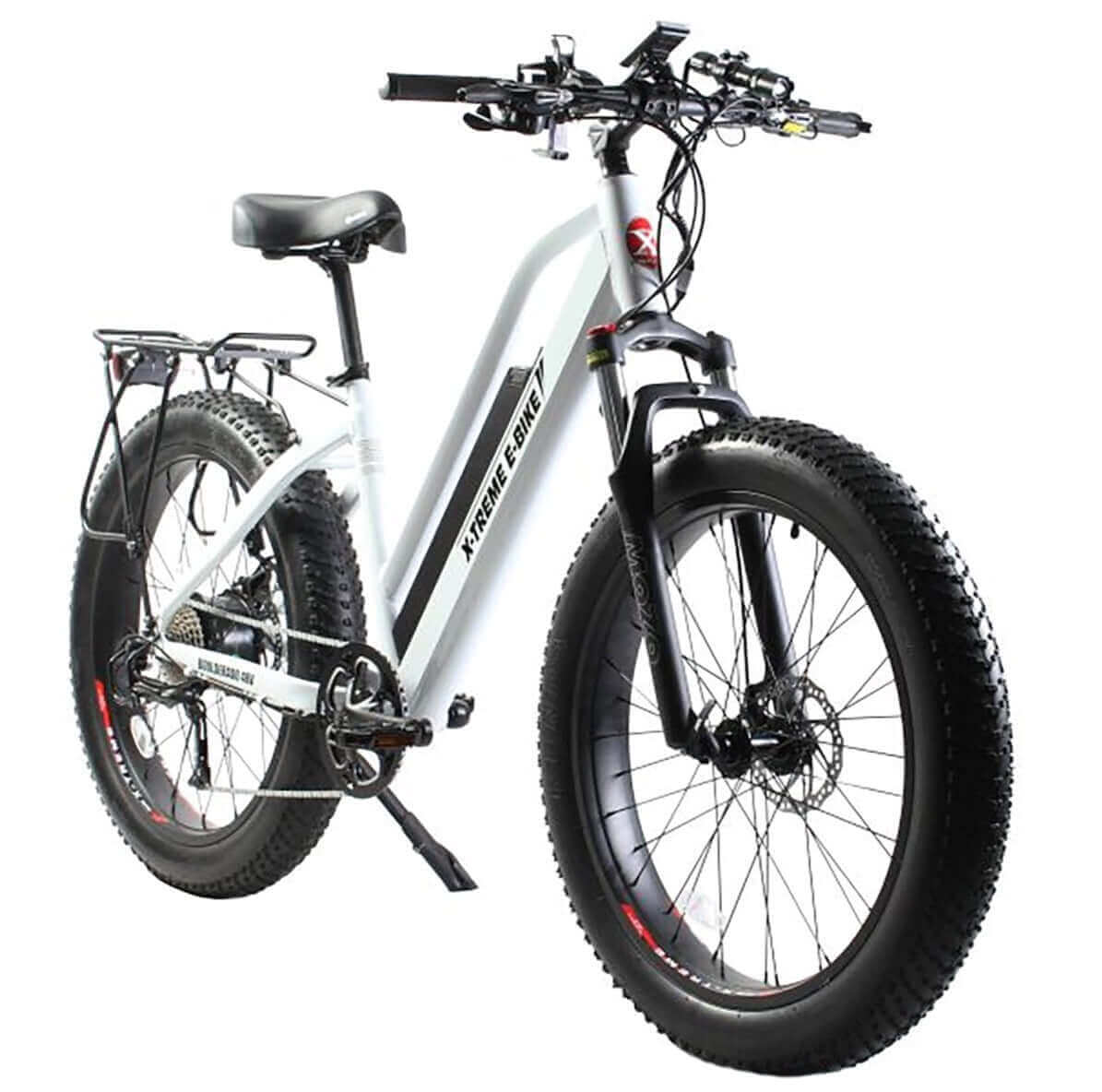 Ebike - X-Treme Boulderado 48V 500W Fat Tire Low Step Mountain Electric Bicycle
