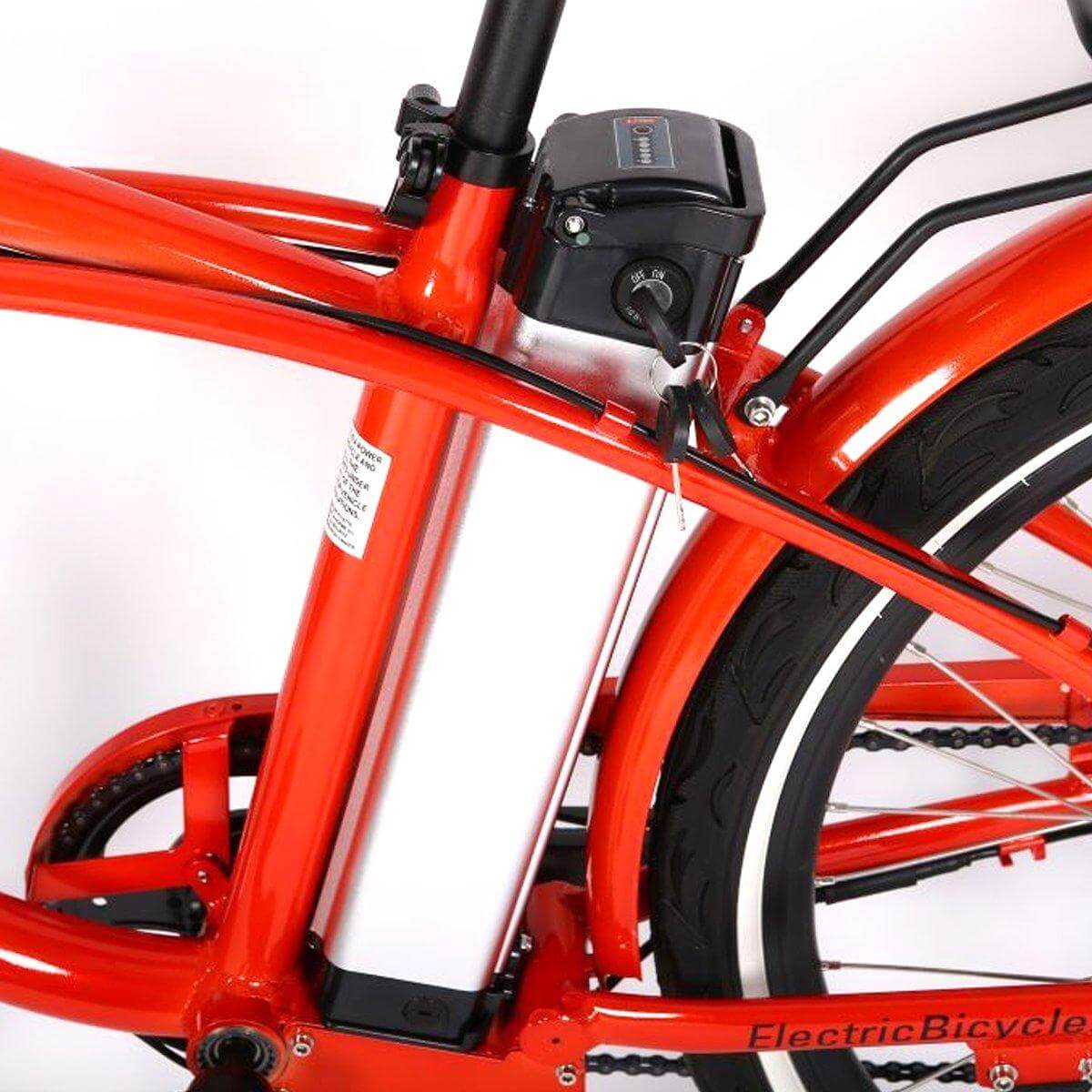 Ebike - X-Treme Newport Elite 300W / 350W Beach Cruiser Electric Bike