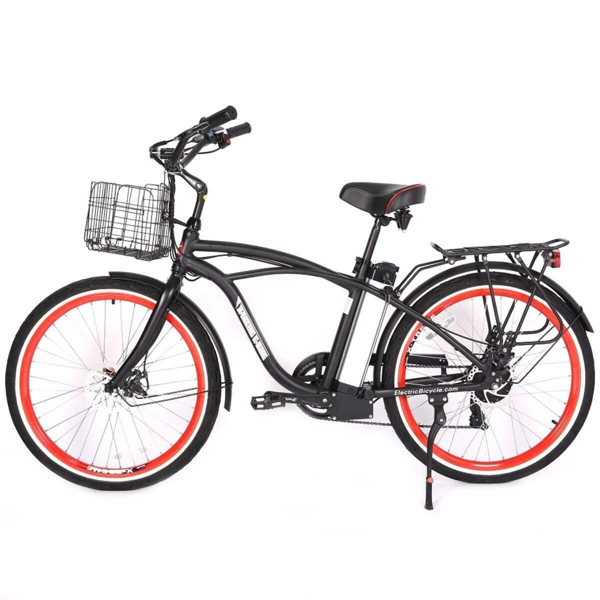 Ebike - X-Treme Newport Elite 300W / 350W Beach Cruiser Electric Bike