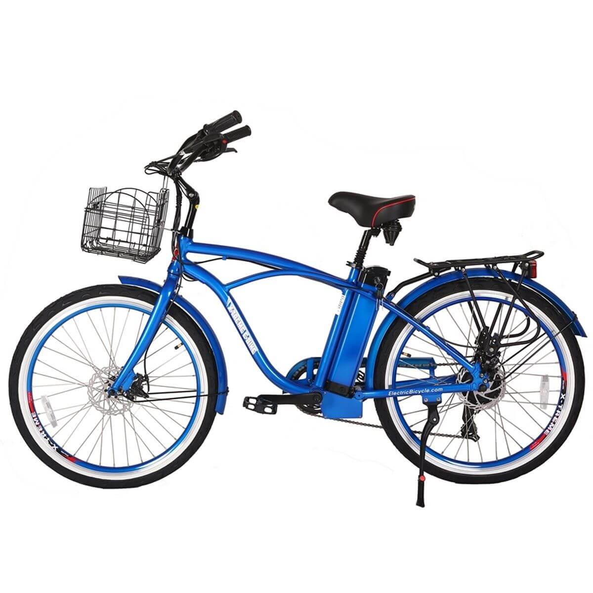 Ebike - X-Treme Newport Elite 300W / 350W Beach Cruiser Electric Bike