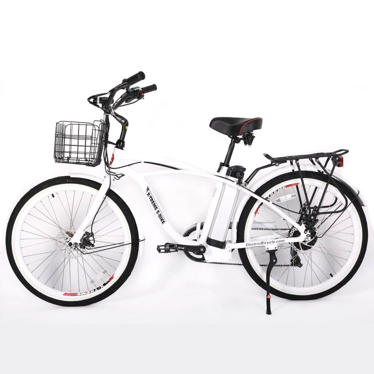 Ebike - X-Treme Newport Elite 300W / 350W Beach Cruiser Electric Bike