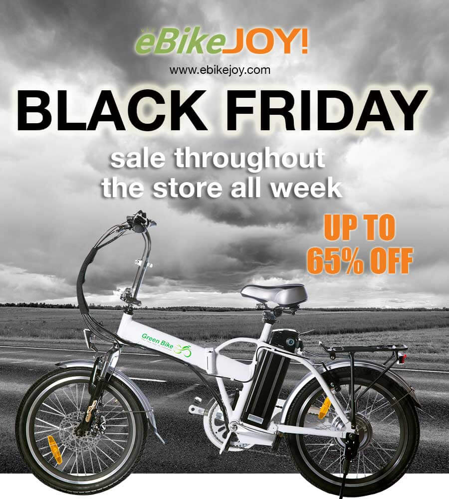 Black Friday Sale on Electric Bikes, Scooters, and Trikes
