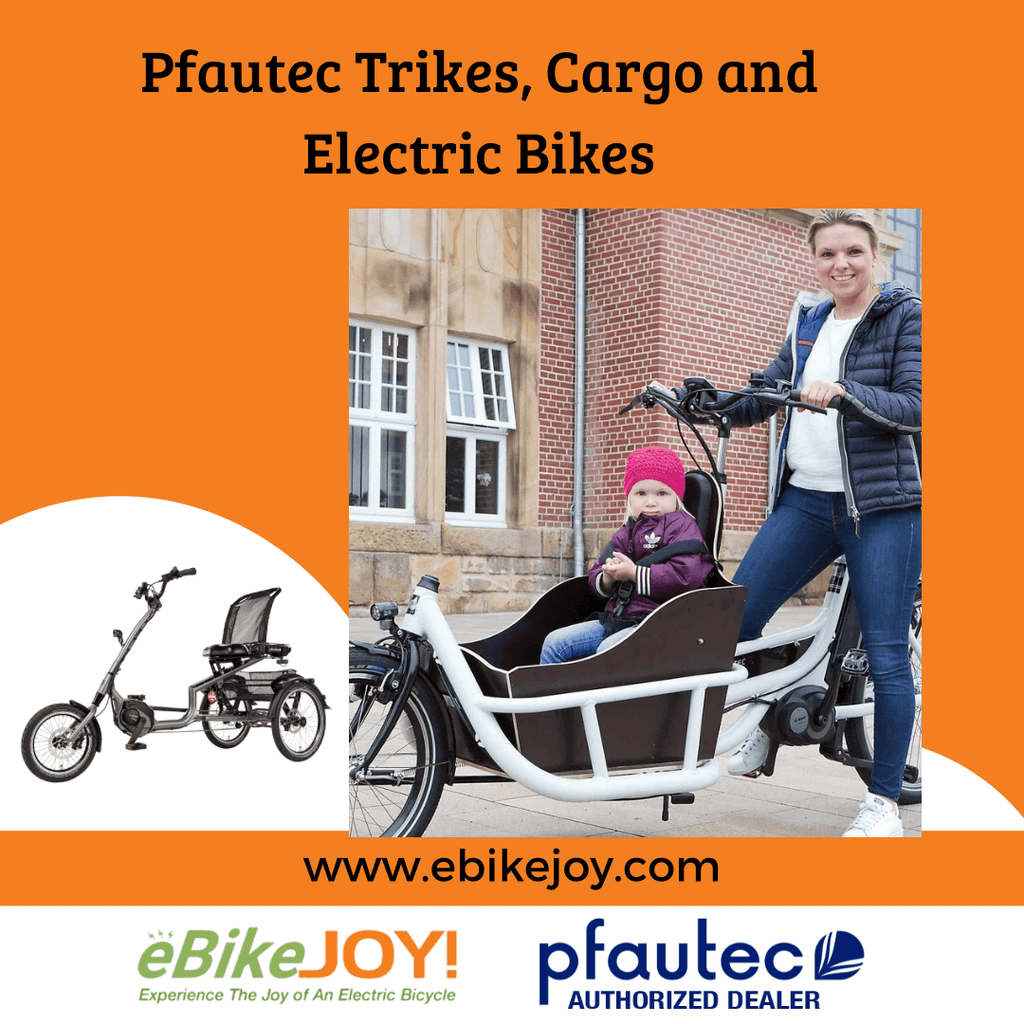 Pfautec Trikes, Recumbent, Cargo and Electric Bikes