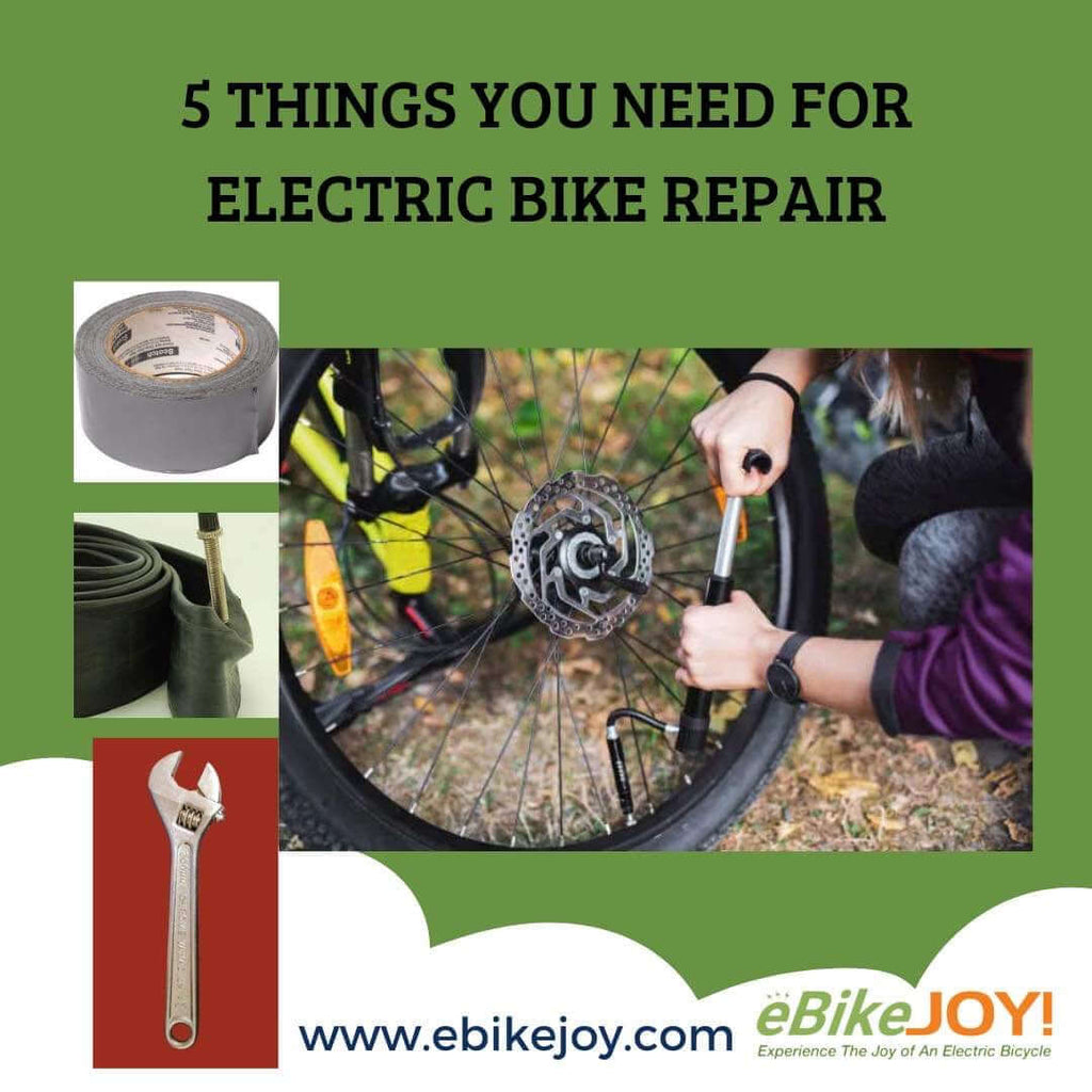 5 Things You Need for Electric Bike Repair