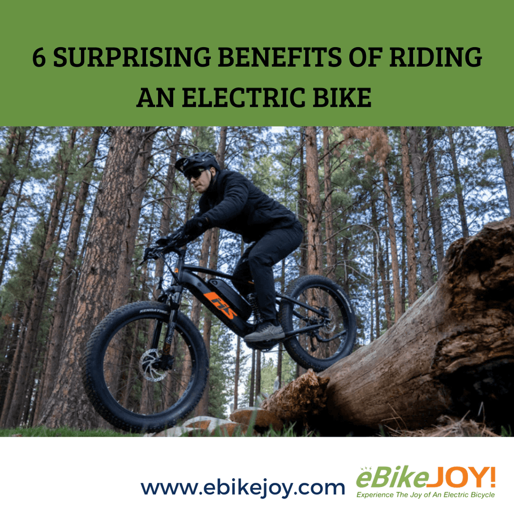 6 Surprising Benefits of Riding an Electric Bike