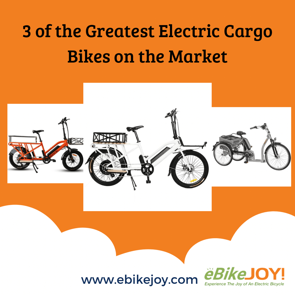 3 of the Greatest Electric Cargo Bikes on the Market