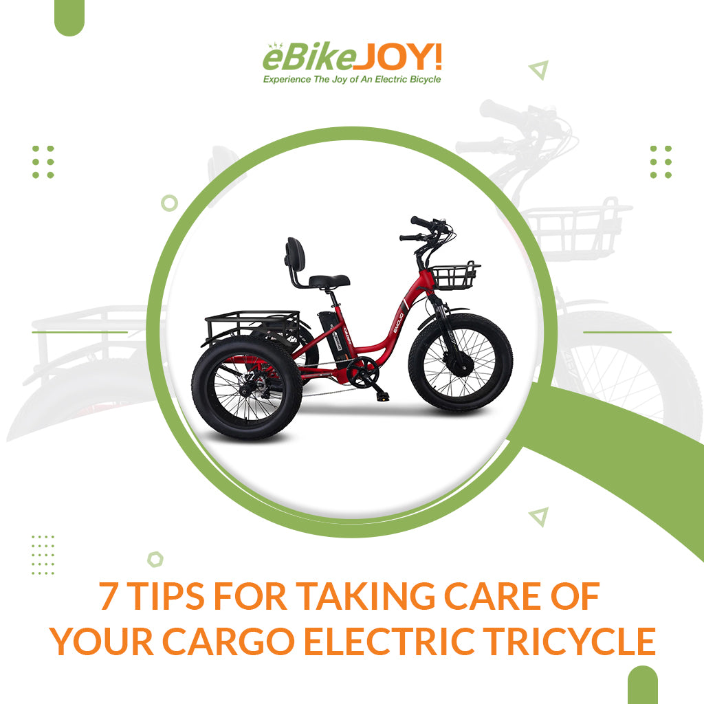 7 Tips For Taking Care of Your Cargo Electric Tricycle