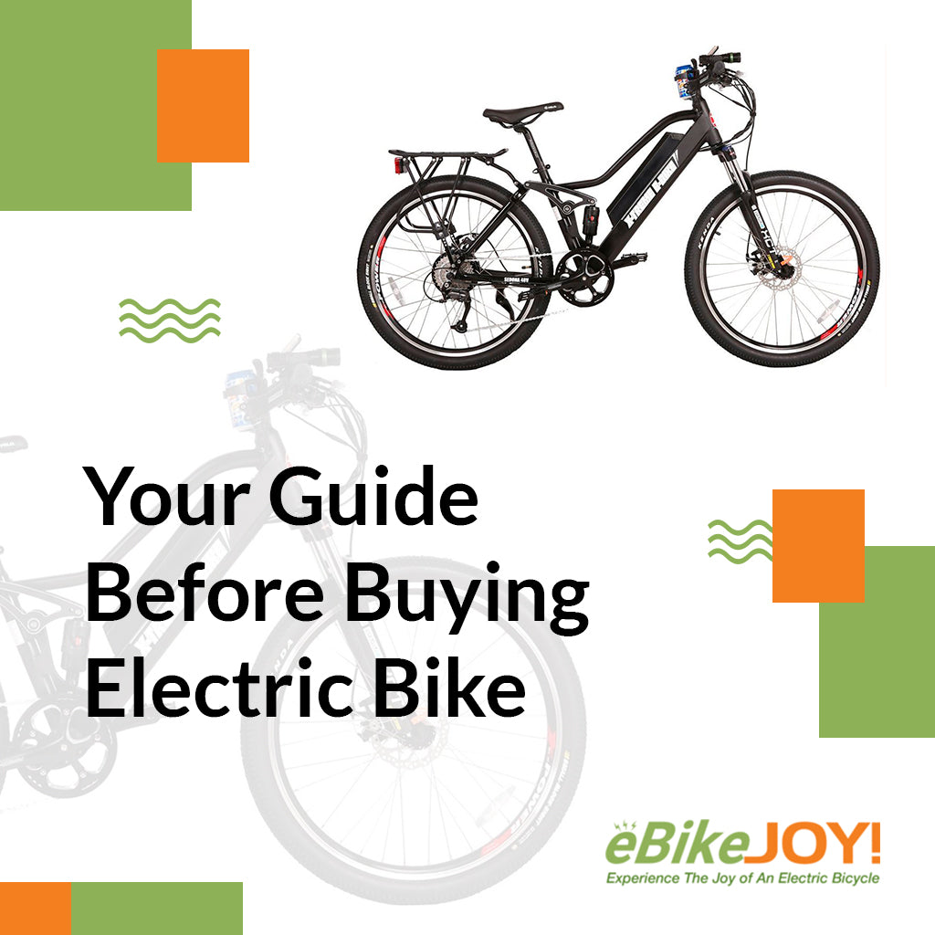 Your‌ ‌Guide‌ ‌Before‌ ‌Buying‌ An Electric‌ ‌Bike‌