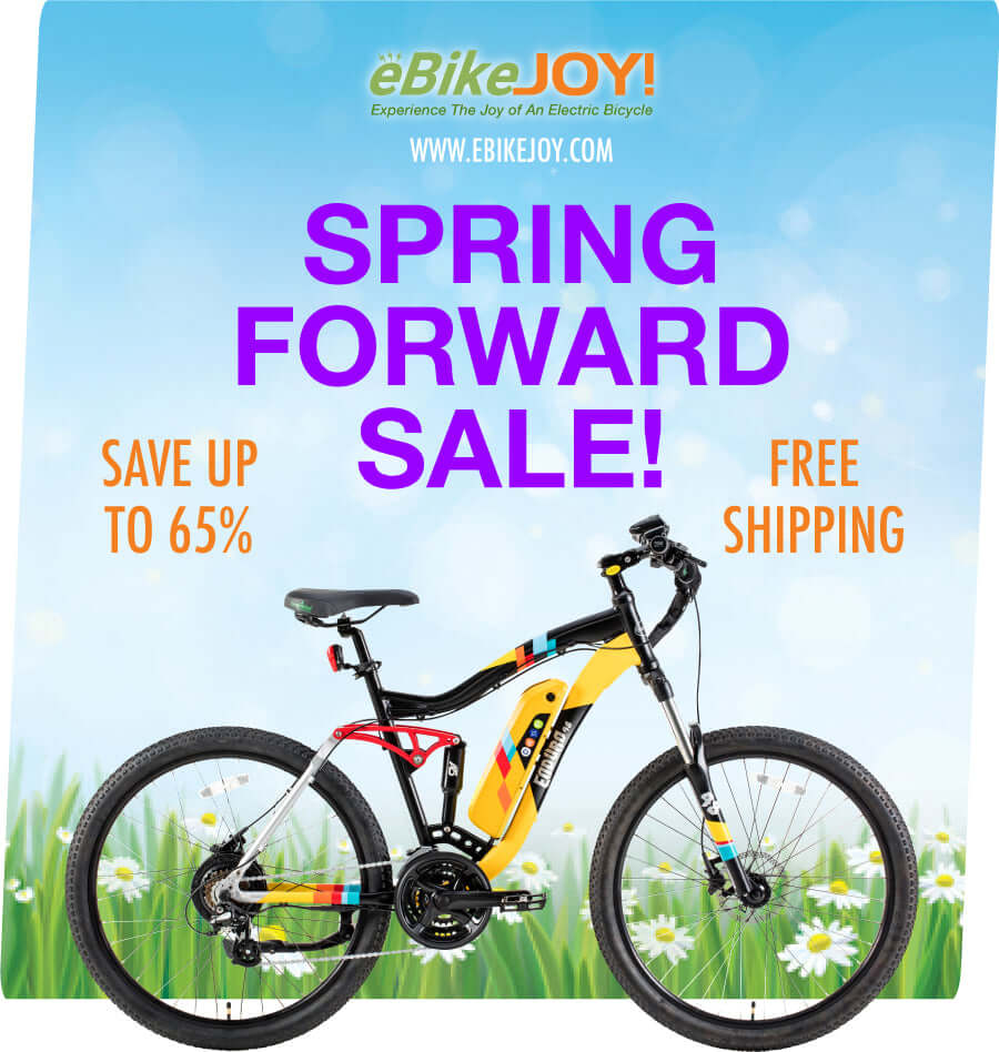 Spring Forward Sale on Electric Bike, Scooter, and Trikes