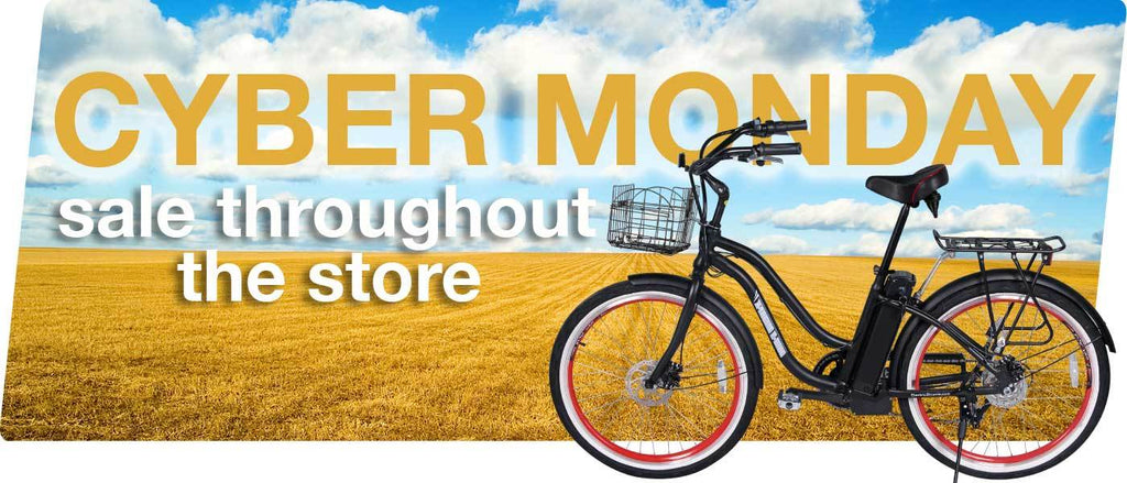 Cyber Monday Electric-Bike Deals Up to 65% Off! Almost Over!