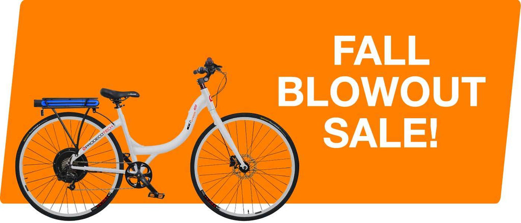 Big Fall Sale on Awesome Electric Bikes!
