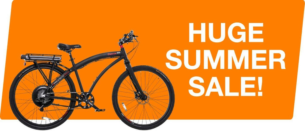 Huge Summer Sale on Electric Bicycles!