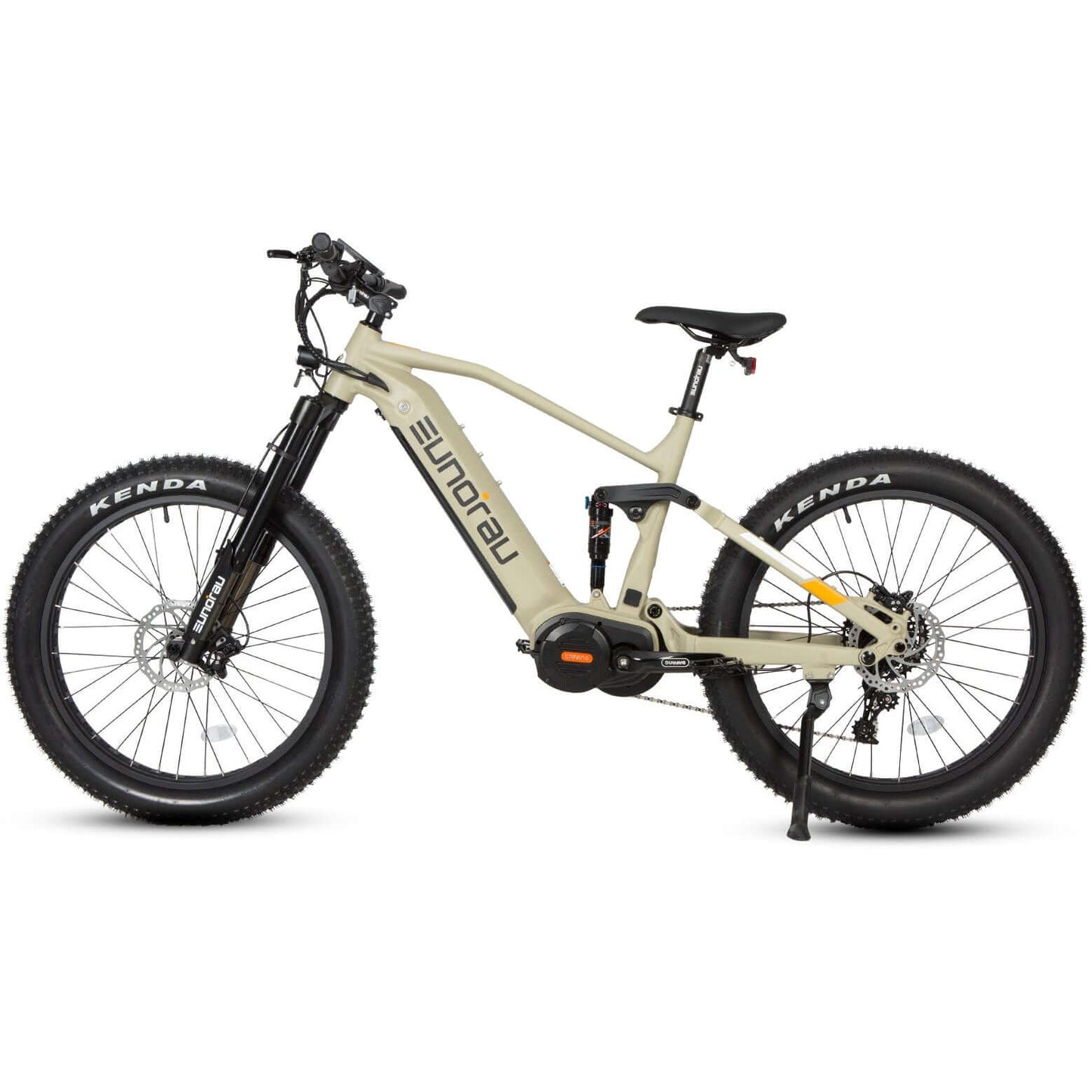 Electric bike with 'Neolute' branding on a white background