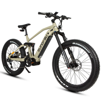 Electric bike with 'Bullitt' branding on a white background