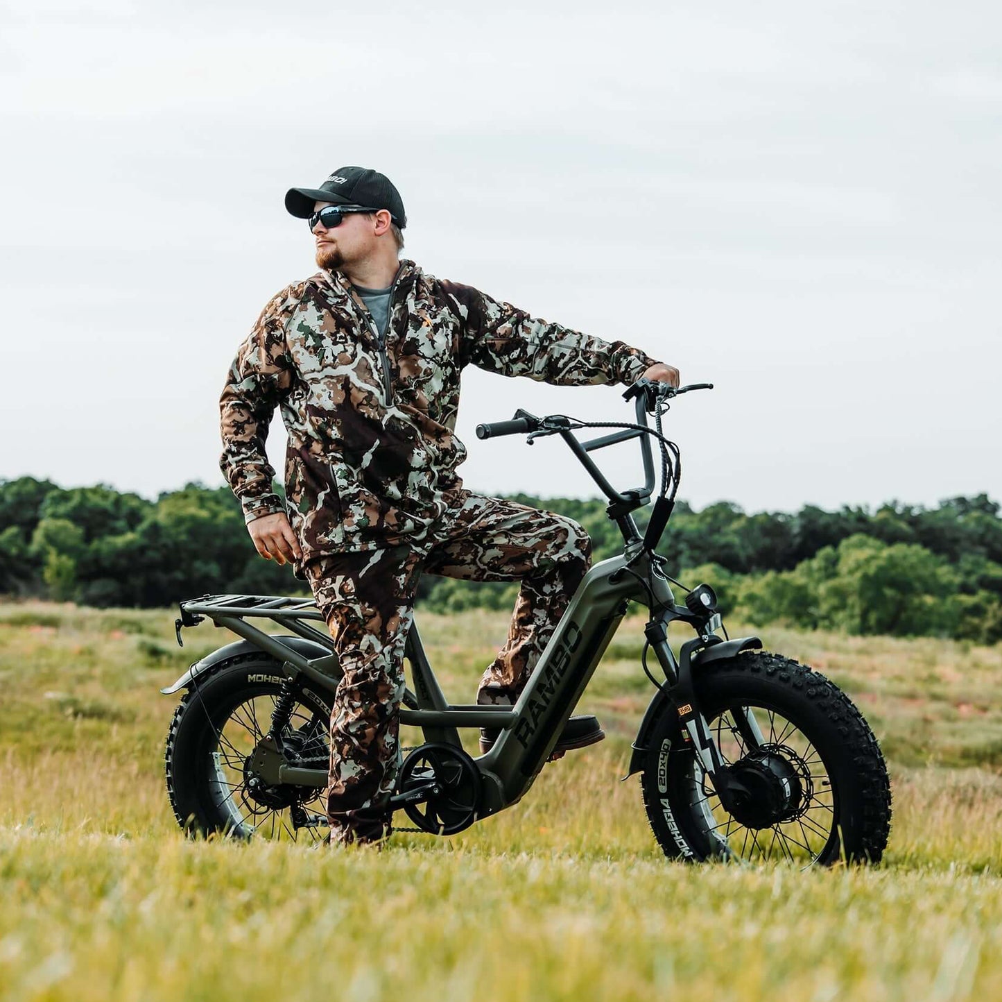 Rambo Revolt AWD Step Thru Hunting Electric Bike