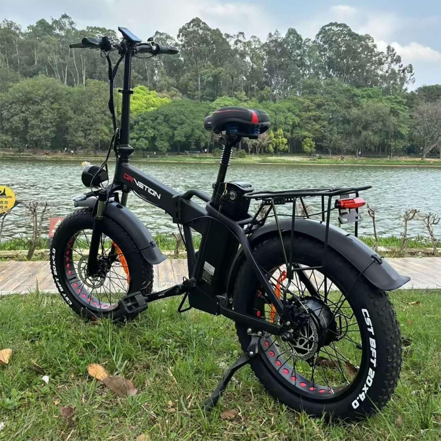 fat tire electric bicycle for sale Drvetion at20 bicicleta eléctrica - motor 750w batería 48v 15ah rueda 20" frenos hidráulicos
