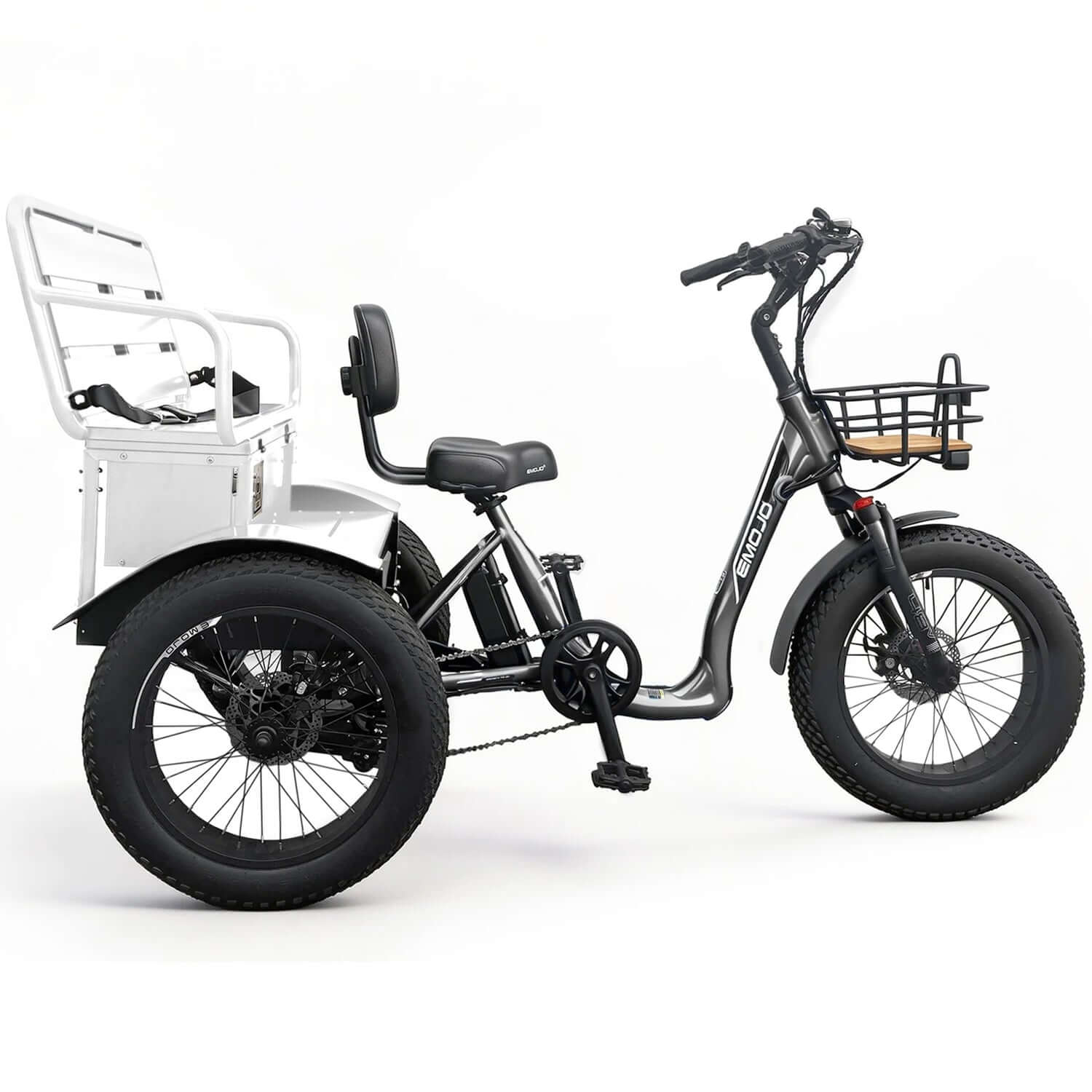 Emojo Bull Trail Urban Cruiser 48V 750W Step-Thru Electric Trike