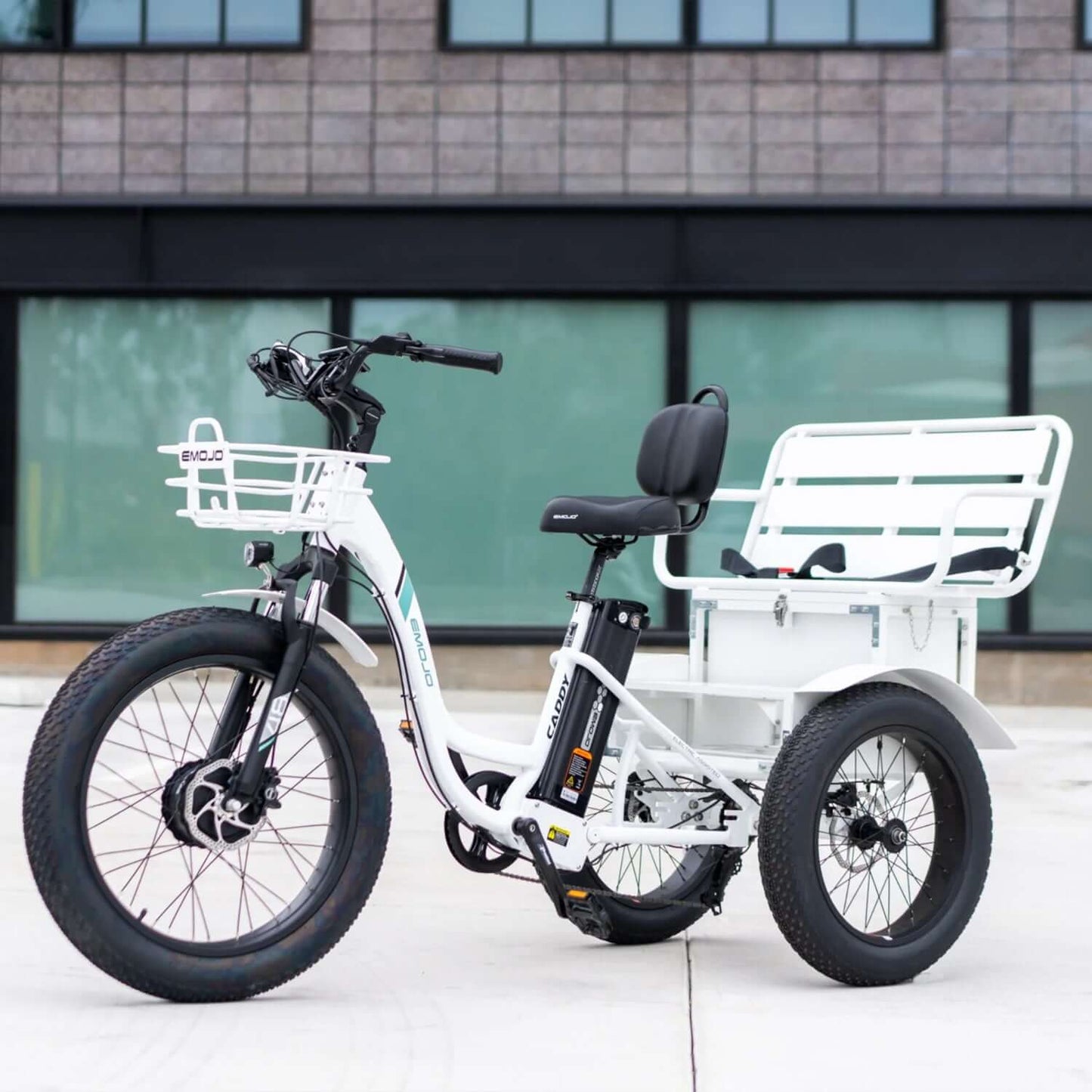 Emojo Caddy Pro Urban Cruiser 48V 500W Step-Thru Electric Trike
