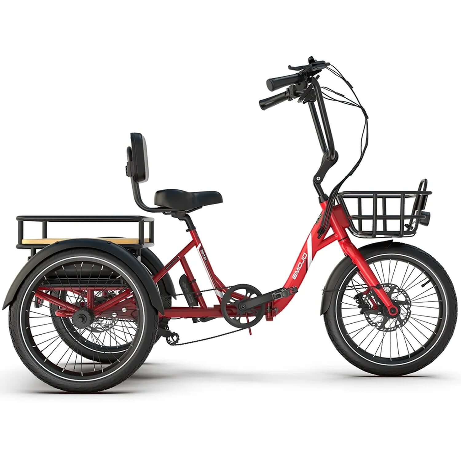 Emojo Dexter 48V 500W Foldable Step-Thru Electric Trike