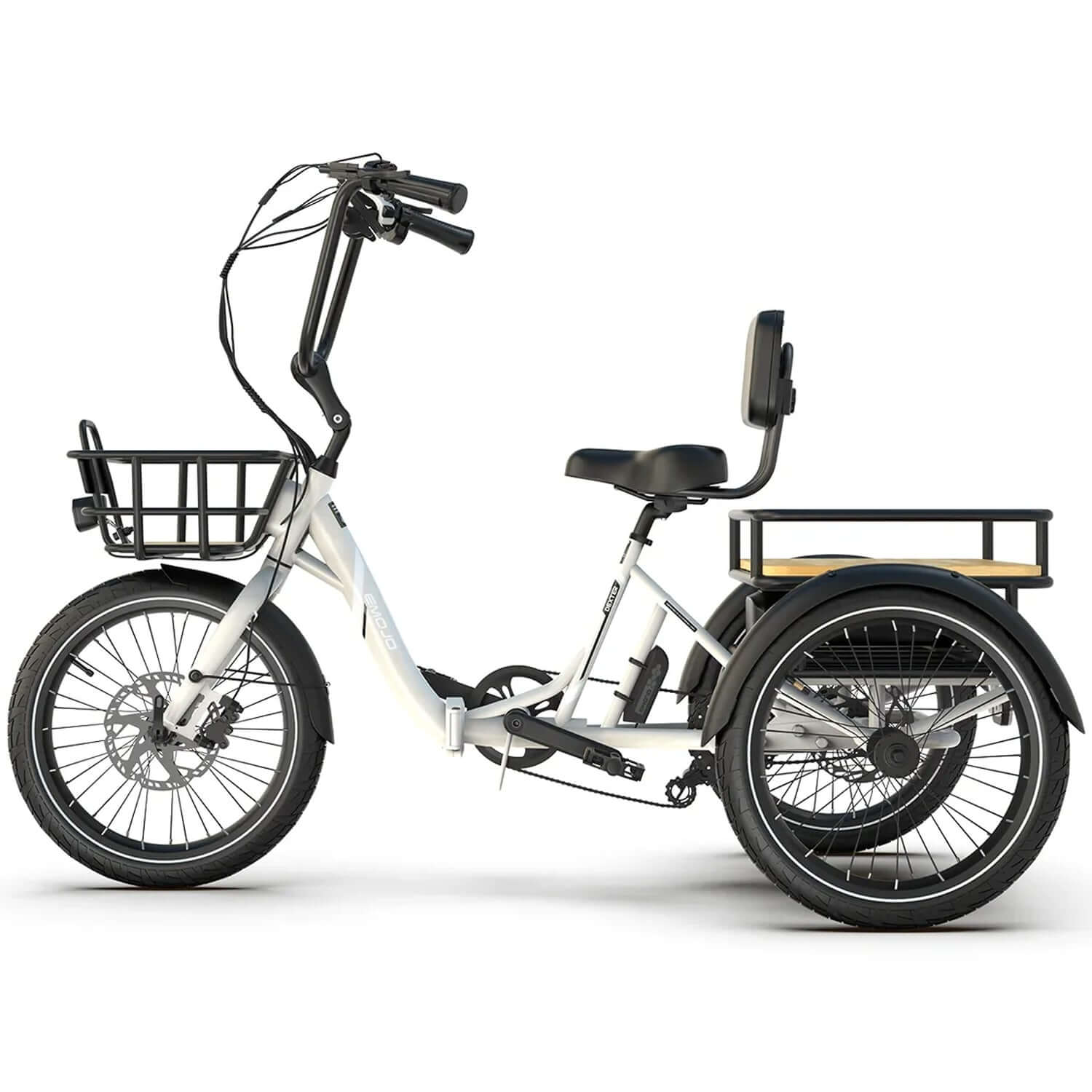 Emojo Dexter 48V 500W Foldable Step-Thru Electric Trike