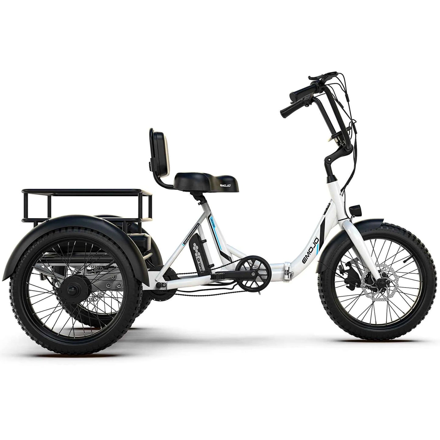 Emojo Dexter Jr. 48V 500W Foldable Step-Thru Electric Trike