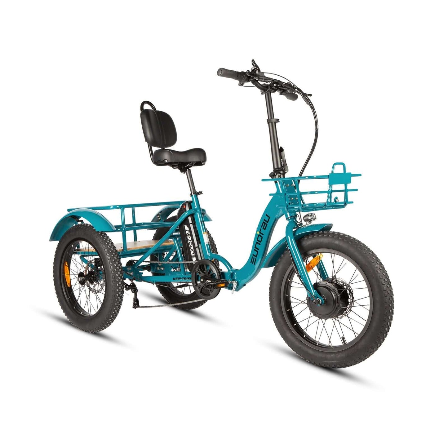 Eunorau New-Trike Folding Fat Tire Cargo Electric Tricycle