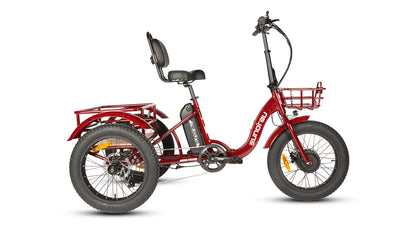Eunorau New-Trike Folding Fat Tire Cargo Electric Tricycle