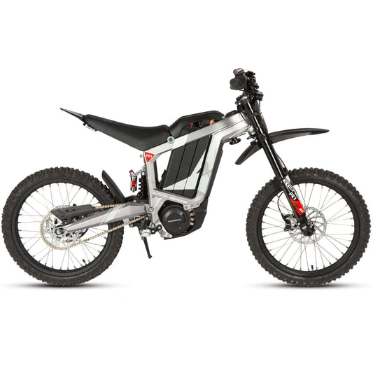 Electric bike on a white background