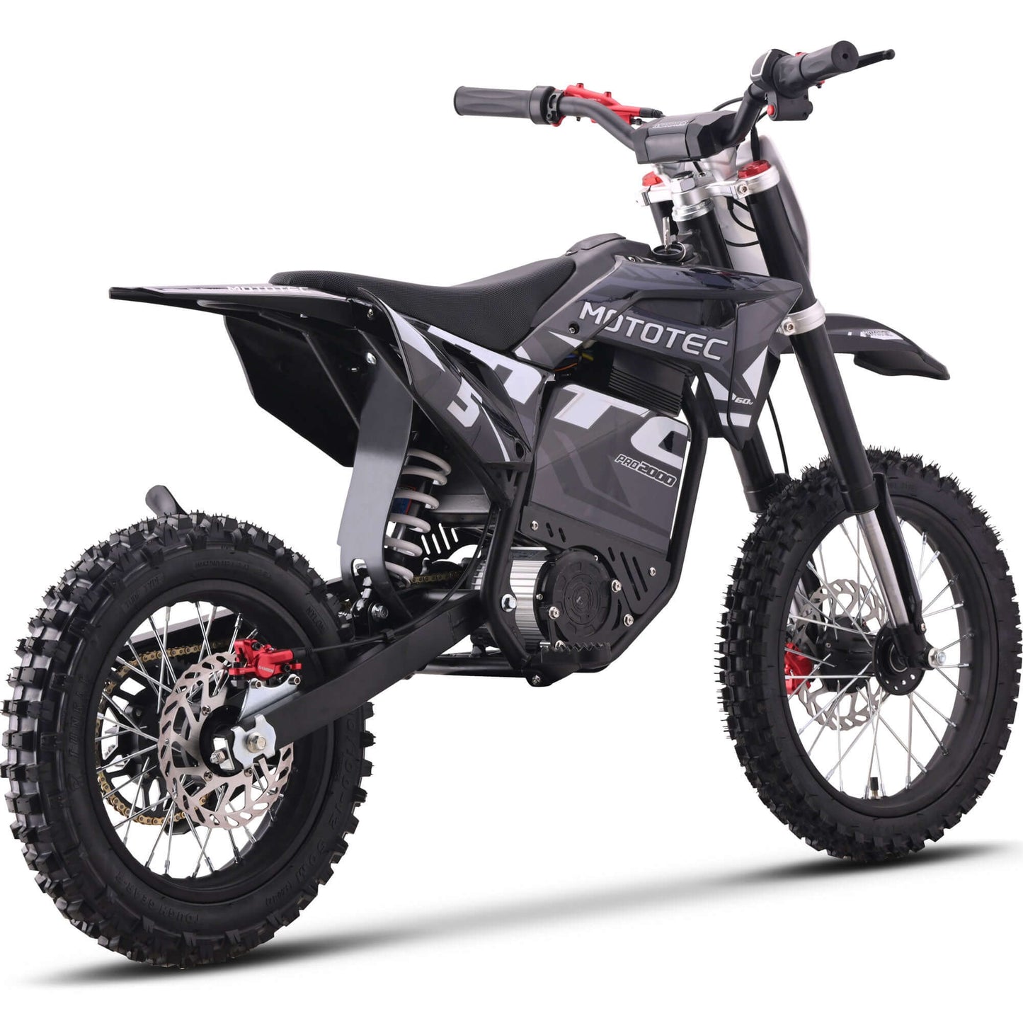 MotoTec Pro 60V 2000W Electric Dirt Bike