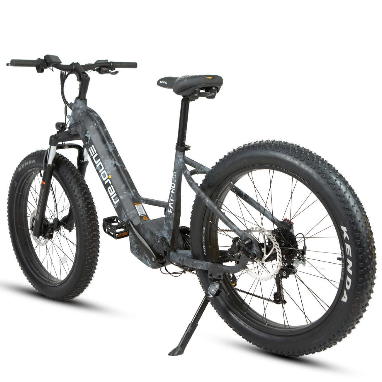 Electric bike on a white background