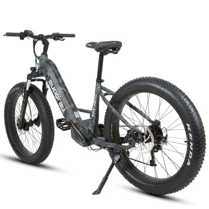 Electric bike on a white background