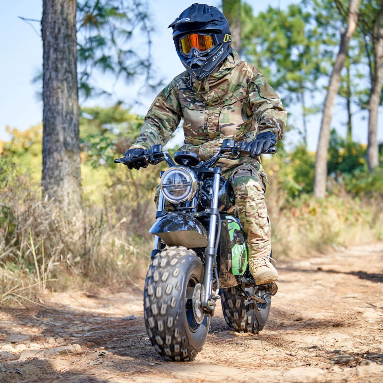 MotoTec Mini Bike 60v 1500w Electric Powered