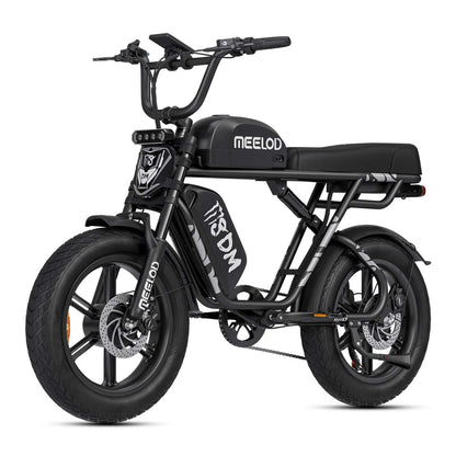Meelod M8DM Dual Motor/Dual Battery Fat Tire Electric Bike