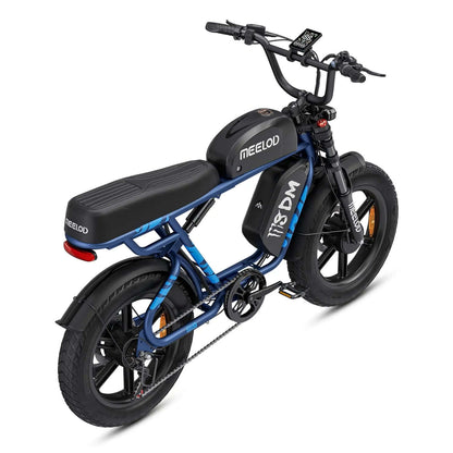 Meelod M8DM Dual Motor/Dual Battery Fat Tire Electric Bike