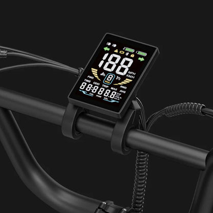 Meelod M8DM Dual Motor/Dual Battery Fat Tire Electric Bike